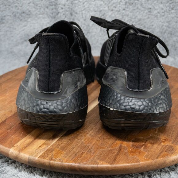 Men's Adidas Ultraboost 21 FY0306 Triple Black Running Shoes Sneakers Size 11.5 - Picture 4 of 8